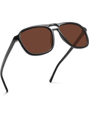 XXL Extra Large Retro Polarized Sunglasses for Big Heads - Stylish & UV
